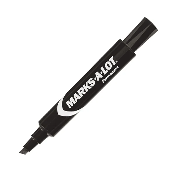 Permanent Marker - Black - Chisel Tip - Avery