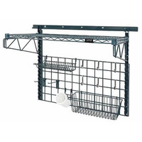 Quantum SGK-401836-2P Wall Grid Shelving Unit 40" Wall Track 31" Uprights