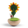 Figurine Sunflower & Cat