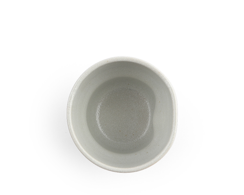 Teacup Indent Gray & White