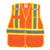 Safety Vest - Surveyor - CSA Class 2 Level 2 - High Visibility Orange - Large