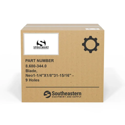 Blade, Neo1-1/4"X1/8"31-15/16" - 9 Holes