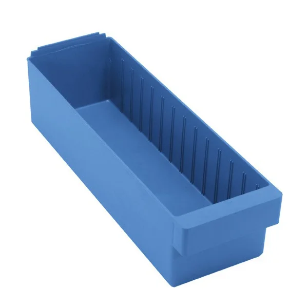 Euro Drawer - Polystyrene - 5-9/16" x 17-5/8" x 4-5/8" - Blue