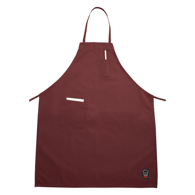 Winco BA-P 33" X 26" Bib Apron Comes in Green, White & Burgundy