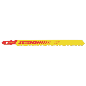 STARRETT BU41014 4'' x 3/8 x .040 x 10-14T, Bi-Metal, 5 Pack
