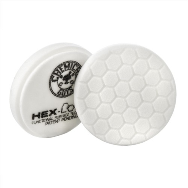 5" White Hex-Logic Light-Medium Polishing Pad