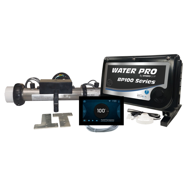 Water Pro BP100 Retro-Fit Spa Control 4.0kW Remote Heater SpaTouch 4+ Panel 50-BP1-S4P-40-R