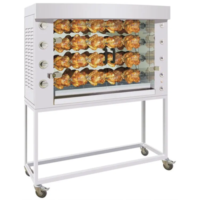 Rotisol FB1400-4G-SS FlamBoyant Infrated Rotisserie Oven Gas