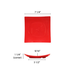Thunder Group 24007PR 73/8" x 73/8" x 13/8" Flare Plate