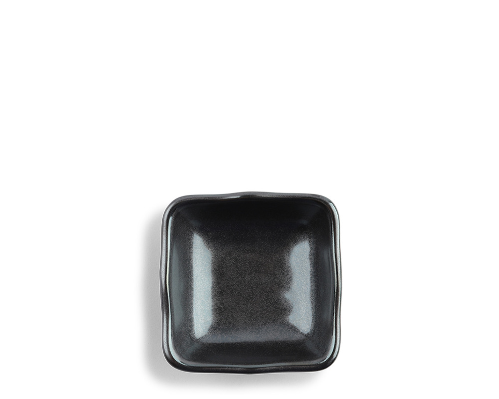 Iron Glaze 3.25" Sq. Dish