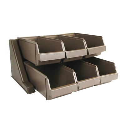Winco OGZ-6 Cutlery Organizer Set Includes Rack & Bins