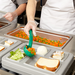 Cook's Gator 4-Compartment Insulated Meal Tray with Food