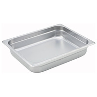 Winco 200H2 200H2 Anti-Jam 1/2 Size, 2-1/2" D Steam Table Pan