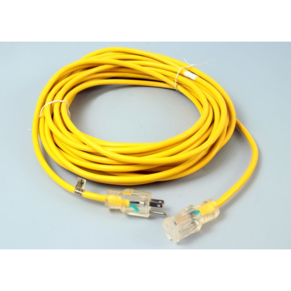 Extension Cord, 16/3 Yellow 50'
