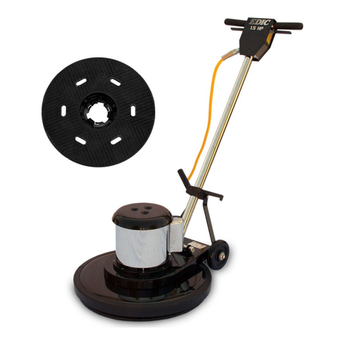 New EDIC Saturn 17LS3-BK-SV 17" Low-Speed Floor Buffer