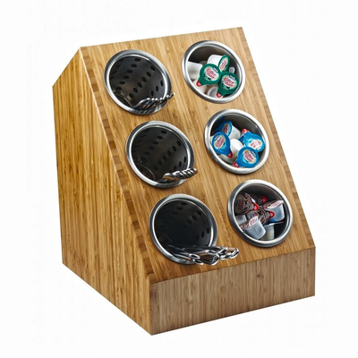 Cal-Mil 1426-60 12"W x 14"D x 16-1/4"H Space Saver Cylinder Display