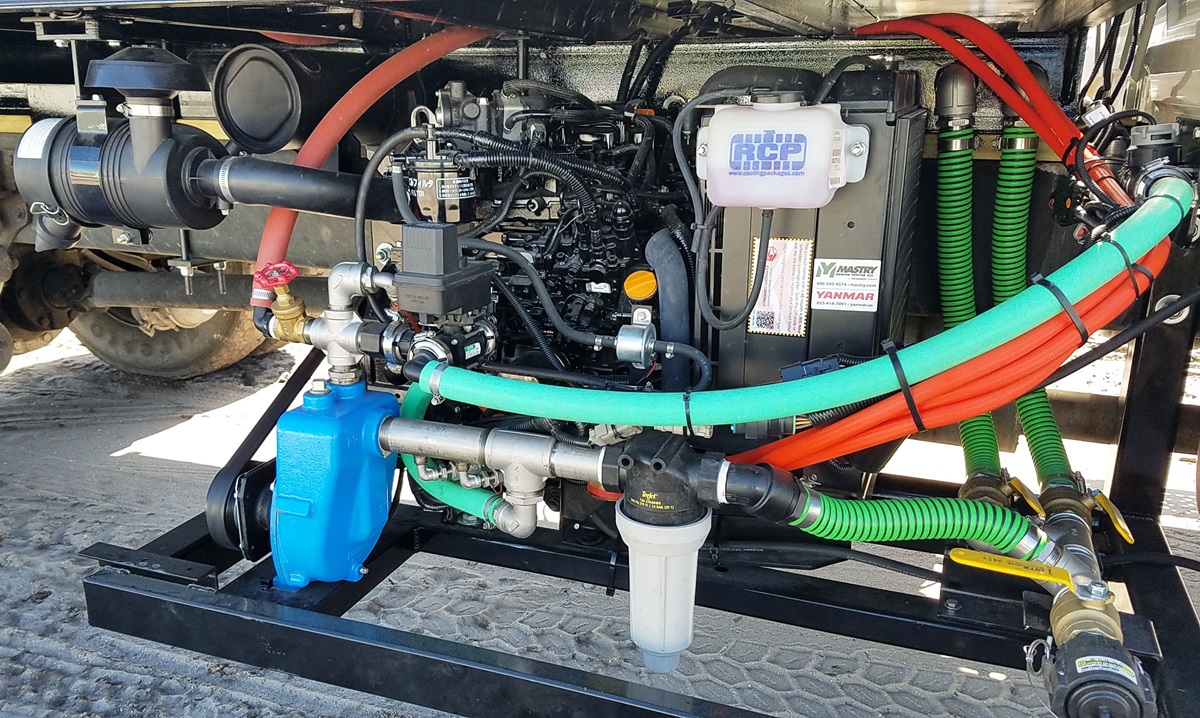 CCI Custom Roadside Spray Trucks Single & Dual Long Reach Boom Options