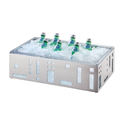Cal-Mil 1603-12-55 12-1/2"W x 21"D x 6-1/2"H Squared Ice Housing