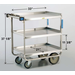 Lakeside 722 Heavy-Duty 32" x 19" 3-Shelf Utility Cart
