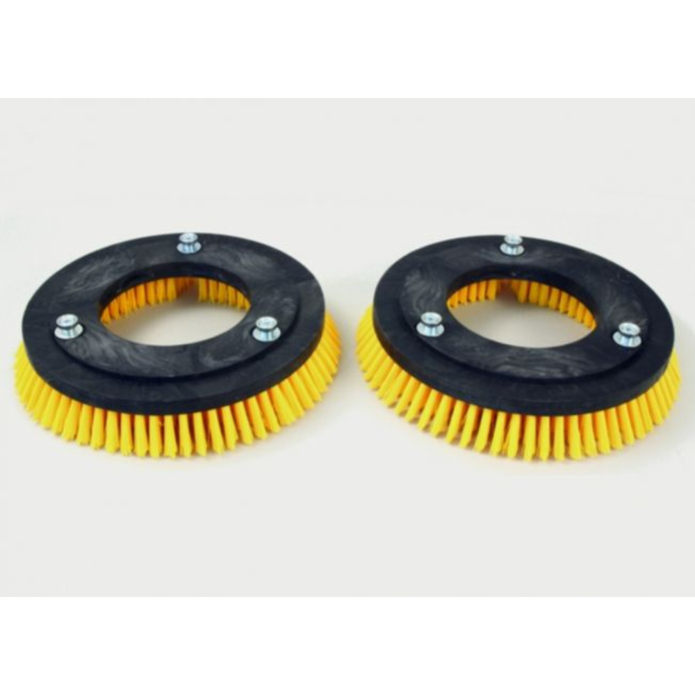 Brush Set, 12" Poly W/Lugs