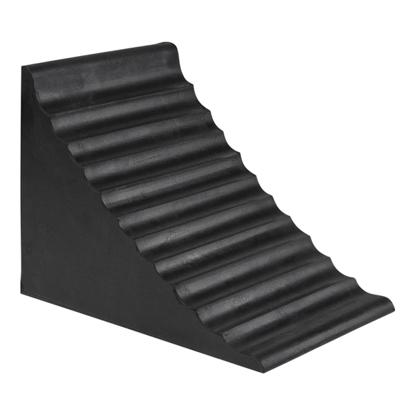 Rubber Wheel Chock - 9-7/8" x 7-1/8" x 7-1/2"