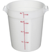 Cambro RFS4148 Poly 4 qt. Round Food Storage Containers