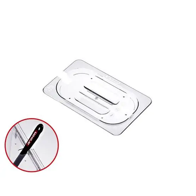 Araven 84022 Universal Polycarbonate GN 1/4 Notched Lid