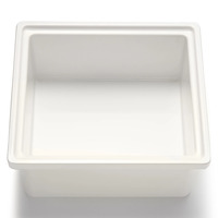 Bon Chef EZ-16-3PWHT EZ Fit Smart Bowl, 1/6 Size, 3" Deep, 1-1/4 Qt., White