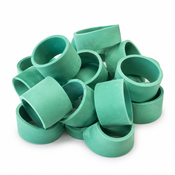Coldwater Lobster Bands - 20 lb Case - Green