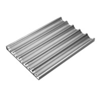 Focus 905005 5-Mould Long French Bread Pans