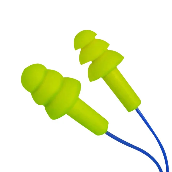 Earplugs - Reusable - Corded - 25 NRR