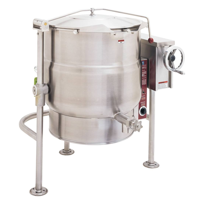 Crown Steam ELT-80 80 Gallon Electric Tilting Kettle