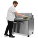 FSE MRSL-2D 47" W Refrigerated 2-Door Salad/Sandwich Prep Table