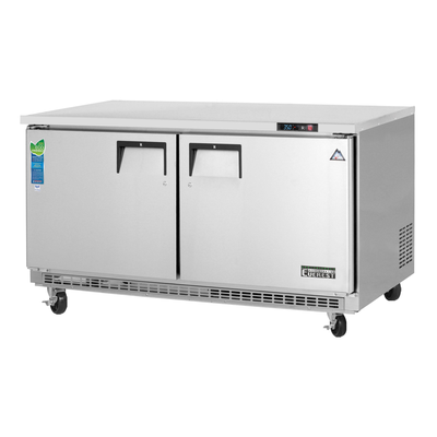 Everest ETBWR2 Undercounter Worktop Refrigerator 2 Doors, 115v, NSF - 18.0 cu. ft.