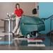 Nobles SS500 26" Disk Walk-Behind Scrubber - in use