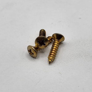 M4.2 - 1.4 X 19MM DIN 7983 PHILLIPS OVAL COUNTERSUNK HEAD THREAD FORMING SCREW TYPE C (AB) STEEL CASE HARDENED ZINC YELLOW PER PRINT