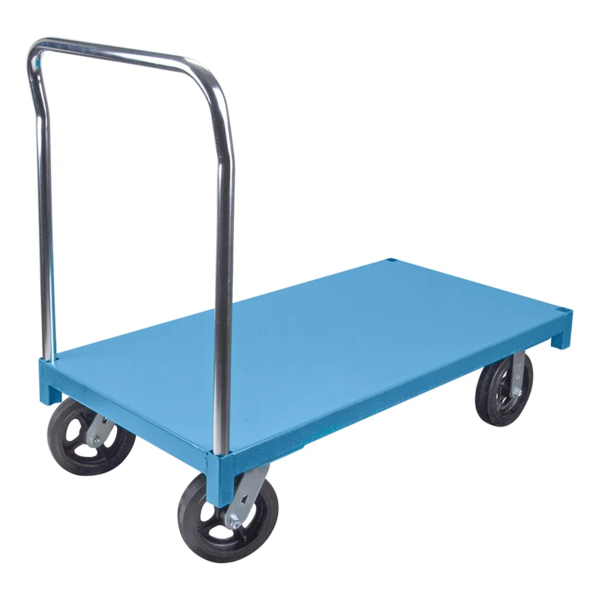 Platform Truck - 60" x 30" - 1400 lb Capacity - Steel - Rubber Wheels