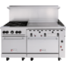 Wolf Range C72SS-6B36G Challenger Xl Restaurant Range 72"