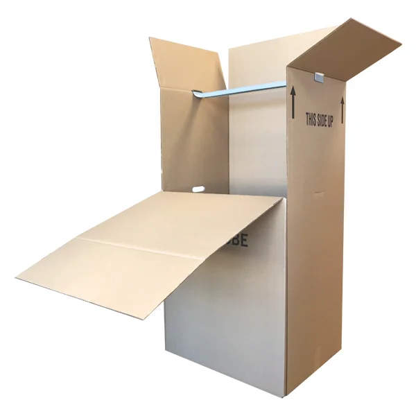 Corrugated Wardrobe Box - 24" x 20" x 49"