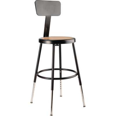 NPS 6218HB-10 NPS® 19"-27" Height Adjustable Heavy Duty Steel St
