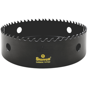 STARRETT CT600 6'' (152mm) Triple Chip Tungsten Carbide Hole Saw