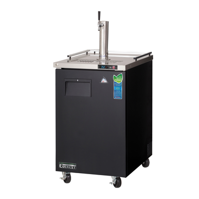 Everest EBD1 Draft Beer Dispenser 1 Tower Single Tap, 115v, NSF - 8 cu. ft.