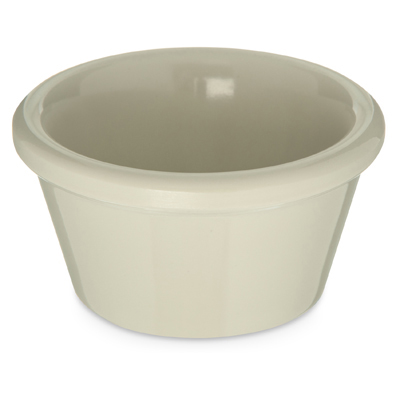 Carlisle 85242 Ramekin 2 oz Bone Smooth