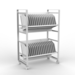 LUXOR LOTM32 32-Tablet / Chromebook Open Charging Cart
