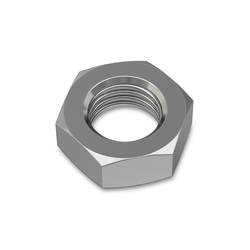 Tennant/Nobles - 4024616 - Nut, Hex, Jam, .38-24, Lh (Replaces Tennant 82889)