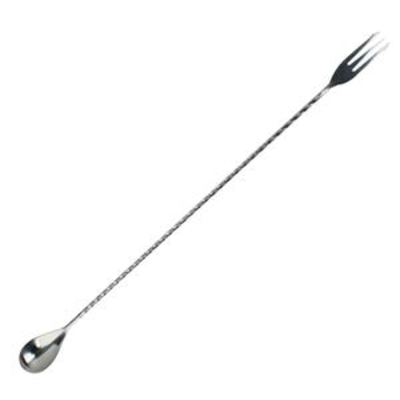 Spill-Stop 850-21 Trident Mixing Bar Spoon, 19-11/16" (50cm)
