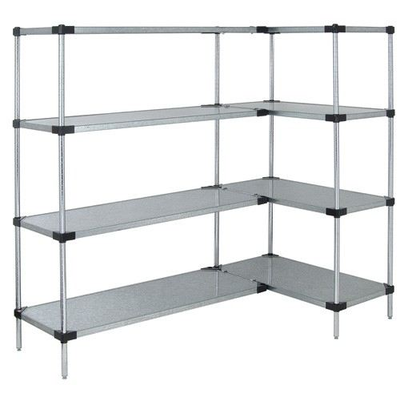 Quantum WRS4-74-2136SS Solid Shelving Starter Kit