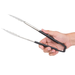 Vollrath 4781220 Tong Scalloped 12'' Black