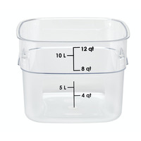 Cambro 12SFSPROCW135 CamSquare® FreshPro Food Container