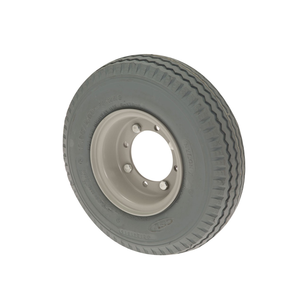 Tennant/Nobles - 4030059 - Tire Assy, Foam, Hi-Dns, Grey,2.8/2.5-04 (Replaces Tennant 1068472)